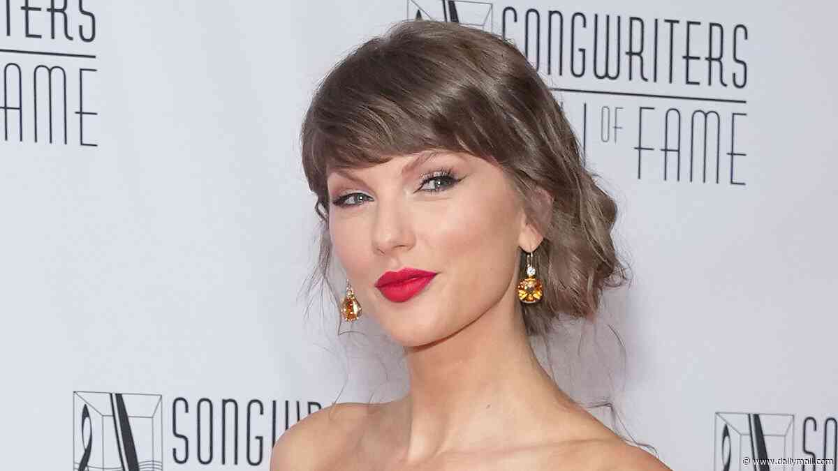 Travis Kelce shares sweet PDA with Taylor Swift as he jets to NYC for her historic induction into Songwriters Hall Of Fame