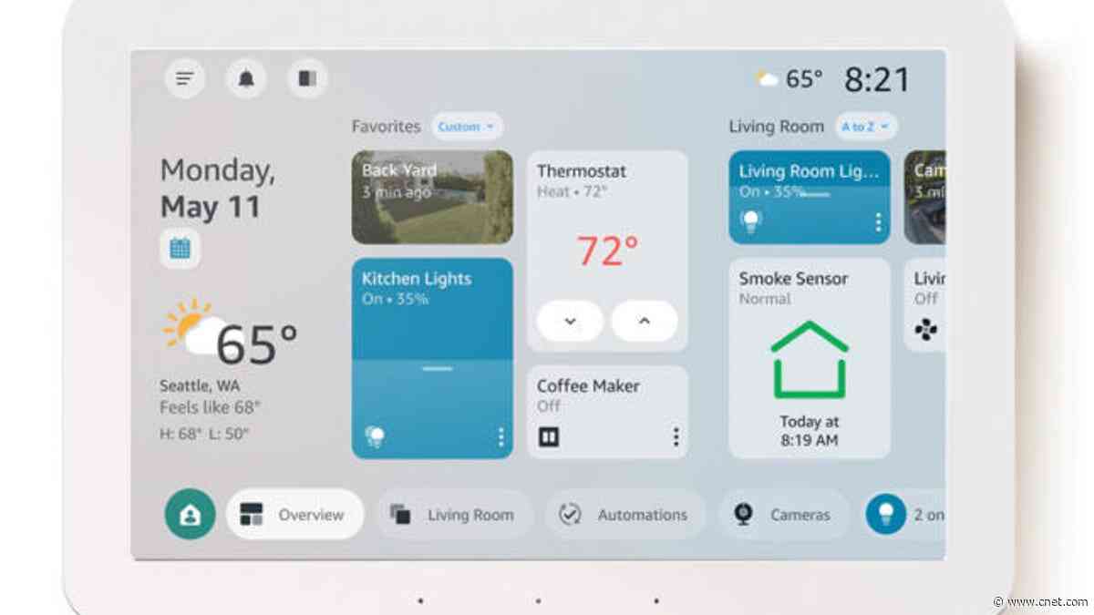 Amazon Updates Echo Hub With More Screen Customization for Smart Homes