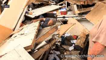 VIDEO: Man rescued from rubble of home in Streator, Illinois, destroyed by tornado