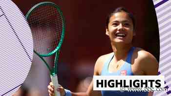 Raducanu blitzes Blinkova in Queen's opening match