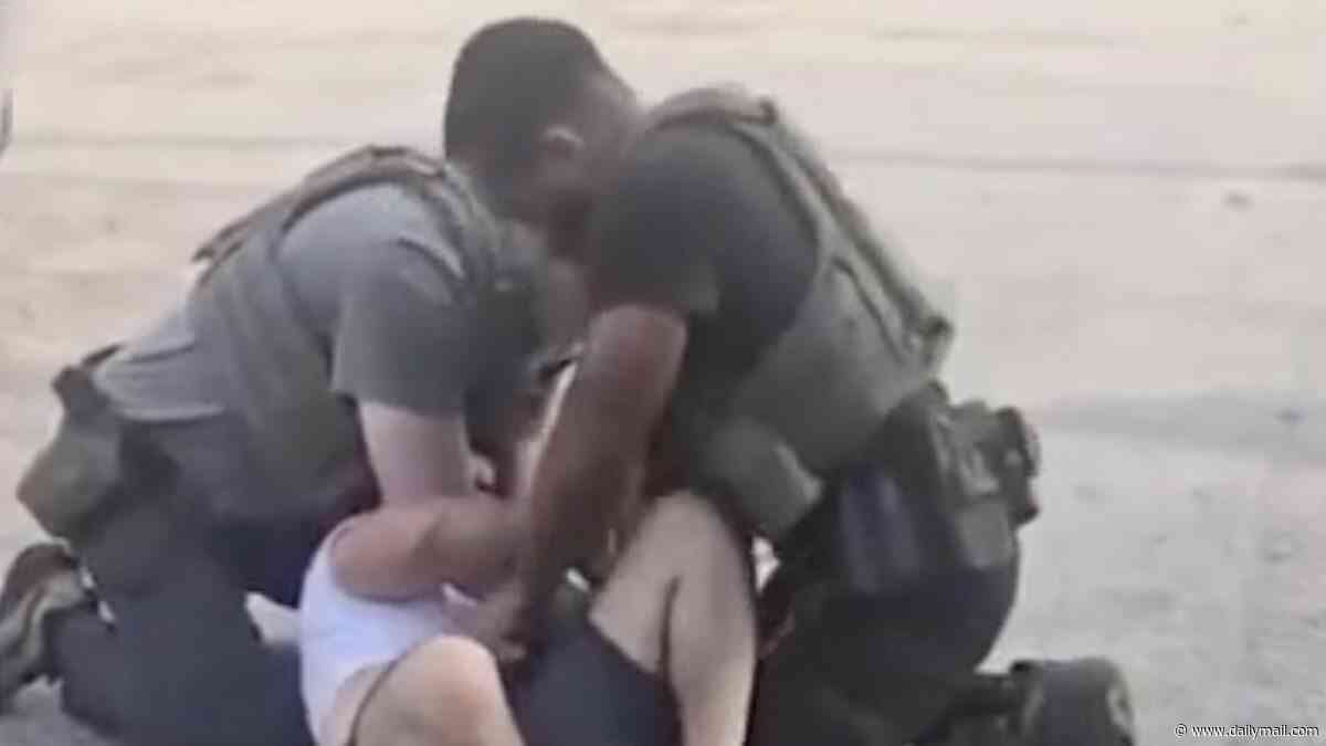 ICE agents make two arrests at pre-school graduation ceremony with children 'heard crying' as they're carted off