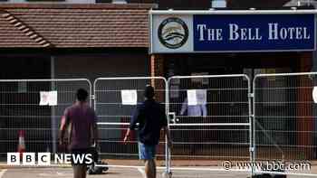 Asylum hotel vacated after fire safety concerns