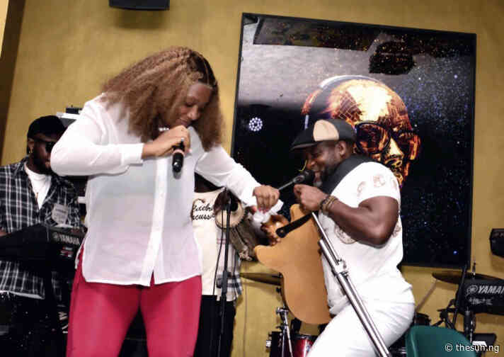 Night Kunle Ayo, Phebean the SaxoQueen thrilled at LIJF/NAIJAZZ show