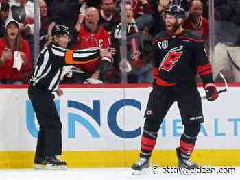 Hurricanes' Staal extends historic goal streak, Carolina wins Game 5 of Stanley Cup Final