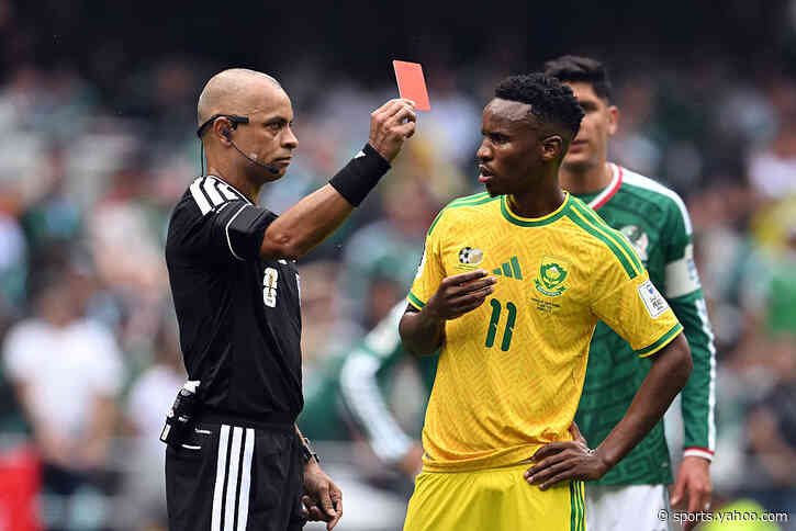 😅​ More red cards than goals in the 2026 World Cup opener