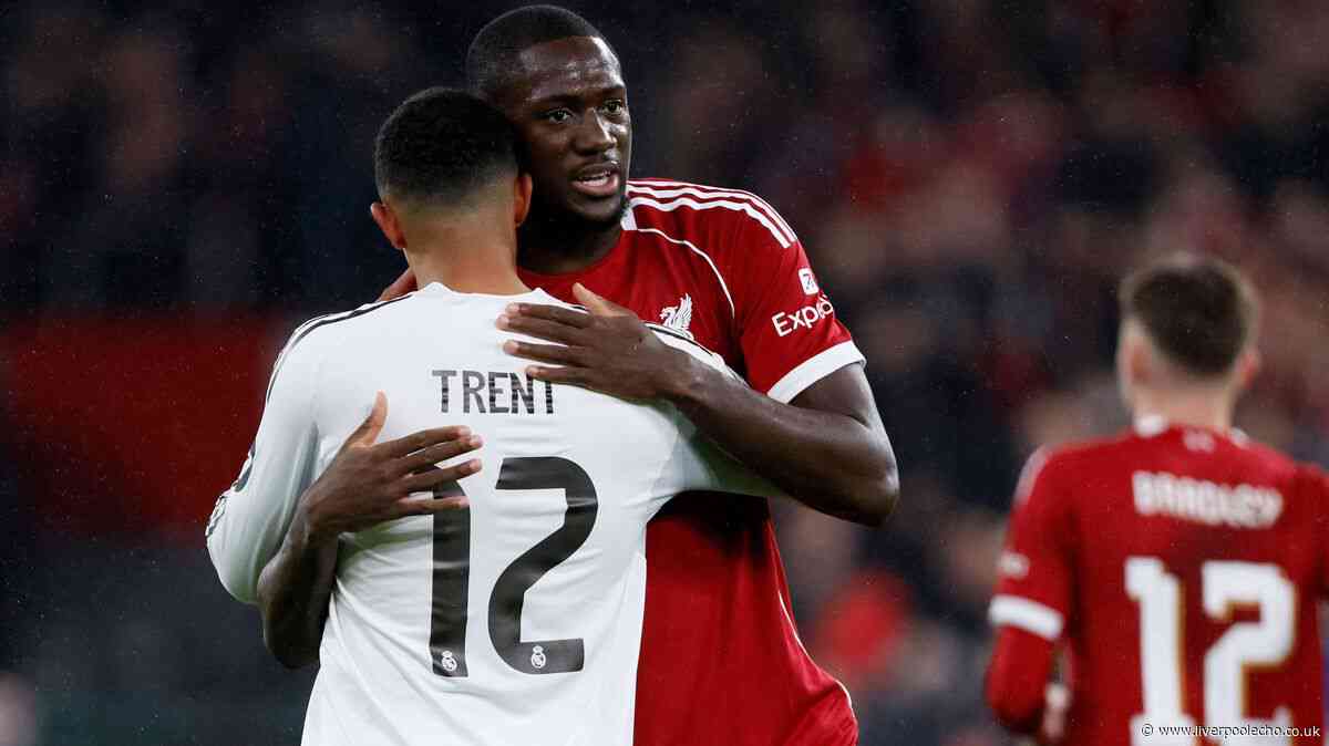 Ibrahima Konate sent Trent Alexander-Arnold Real Madrid warning as Liverpool exit nears