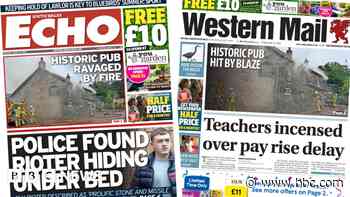 Teachers incensed over pay rise delay and police found rioter hiding under bed