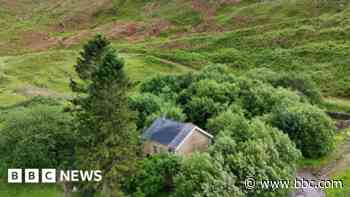 The only house left in abandoned mining village up for auction