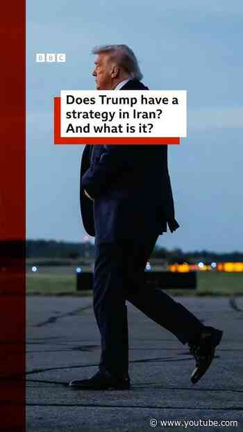 Trump vowed to hit Iran 'very hard', but later said the strikes were 'cancelled'. #BBCNews