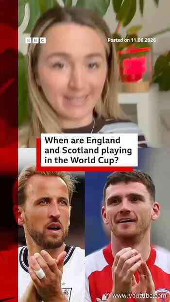 How and when to watch England and Scotland playing in the World Cup in the UK. #WorldCup #BBCNews