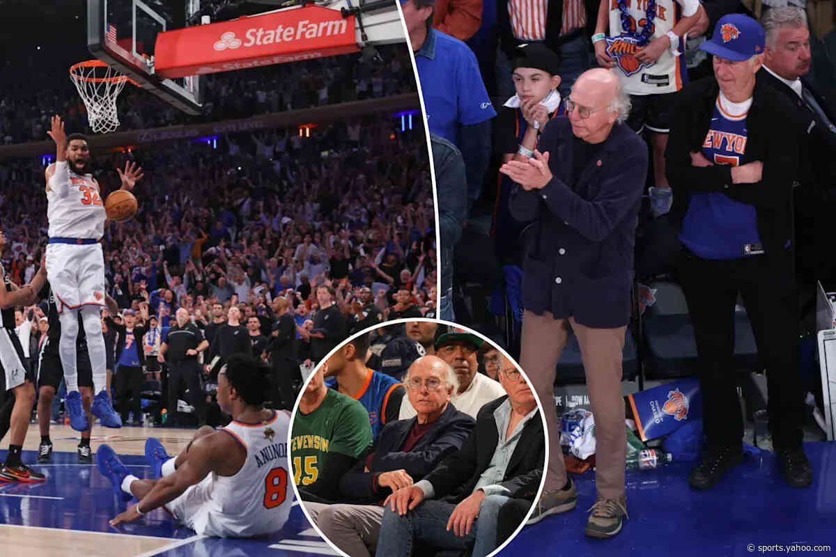 Larry David tells The Post he can’t believe he saw Knicks’ Game 4 miracle — he’s ‘supposed to miss games’ like that