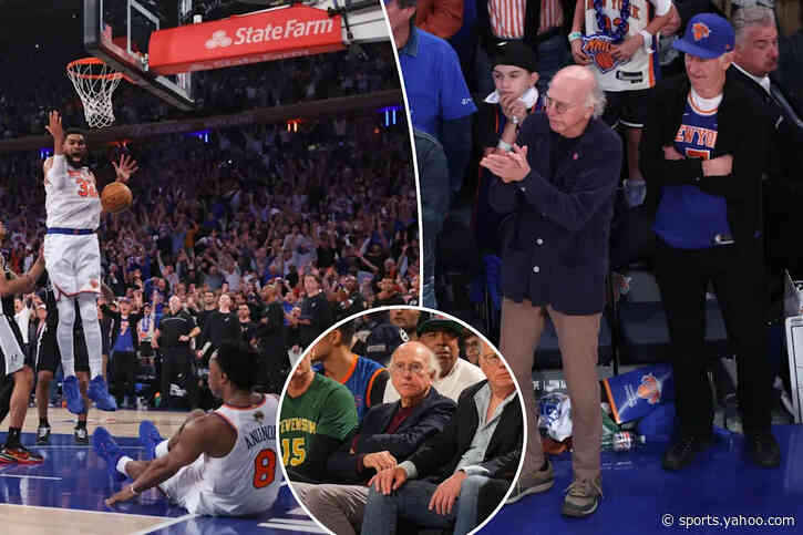 Larry David tells The Post he can’t believe he saw Knicks’ Game 4 miracle — he’s ‘supposed to miss games’ like that
