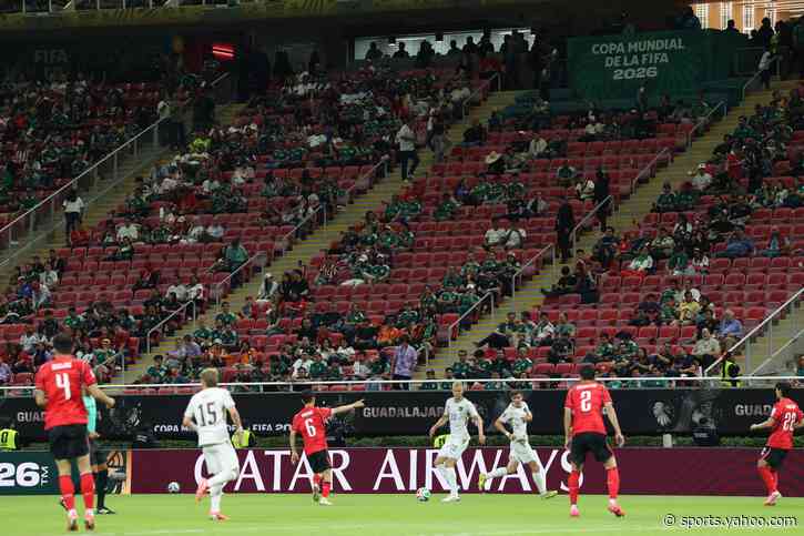 Fifa World Cup match sees thousands of empty seats after ticket price controversy