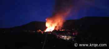 Crews battle structure fire in Ruidoso Downs