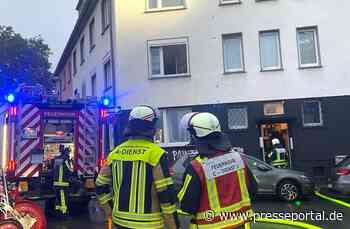 FW-BO: Wohnungsbrand in der Bochumer Innenstadt - Zwei verletzte Personen