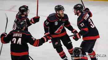 Hurricanes top Golden Knights in Game 5, move within a win of the Stanley Cup