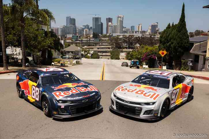 Red Bull reveals dual San Diego paint schemes for Van Gisbergen and Zilisch