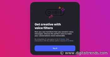 Instagram’s new voice message effects let you sound like a pirate, a grandma, or a World Cup fan