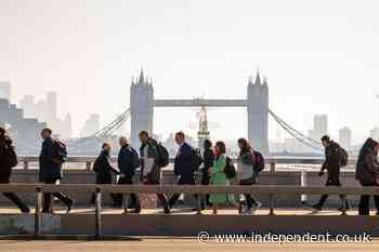 UK economy shrank by 0.1% in April following impact of Iran war