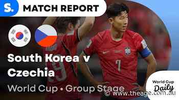 Czechia stunned by Korea comeback
