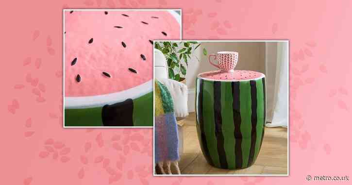 Dunelm’s watermelon side table now just £79.20 – and it’s a statement buy