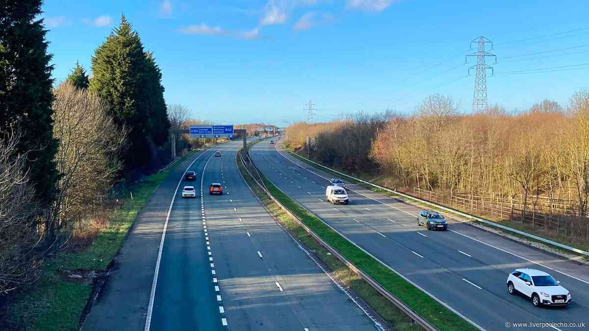 Man taken to hospital after M53 closure