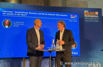 Deutschland verschläft die KI-Revolution - Siemens-Chef Busch schlägt Alarm