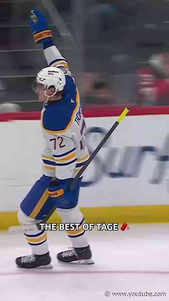 TAGE. 😤 Watch more Tage Thompson highlights from the 2025-26 season on our YouTube #hockey #nhl