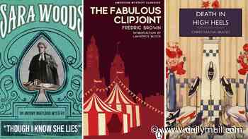 Can quirky duo solve a murder most foul? The Fabulous Clipjoint by Fredric Brown, Death in High Heels by Christianna Brand, Though I Know She Lies by Sara Woods