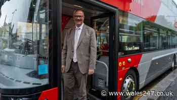 New buses launched to improve long-distance travel across Wales