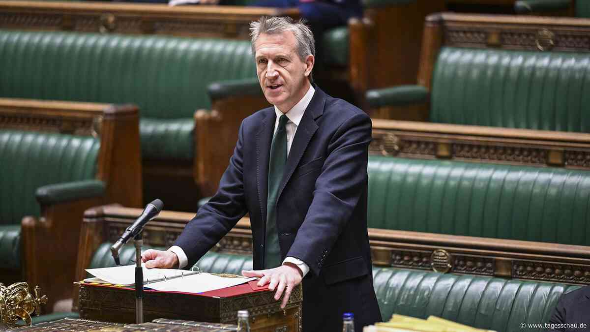 Dan Jarvis zum neuen britischen Verteidigungsminister ernannt