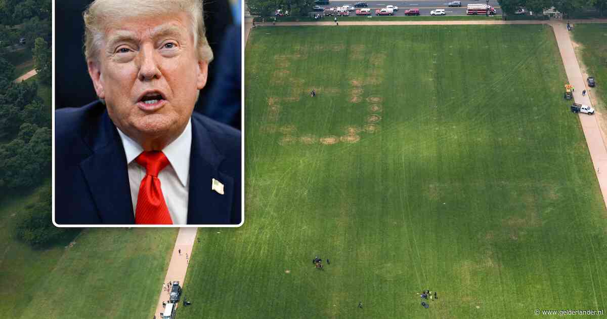 Mysterieuze cijfers verschijnen op gazon bij Witte Huis: ‘Elke bedreiging tegen president Trump nemen we uiterst ernstig’