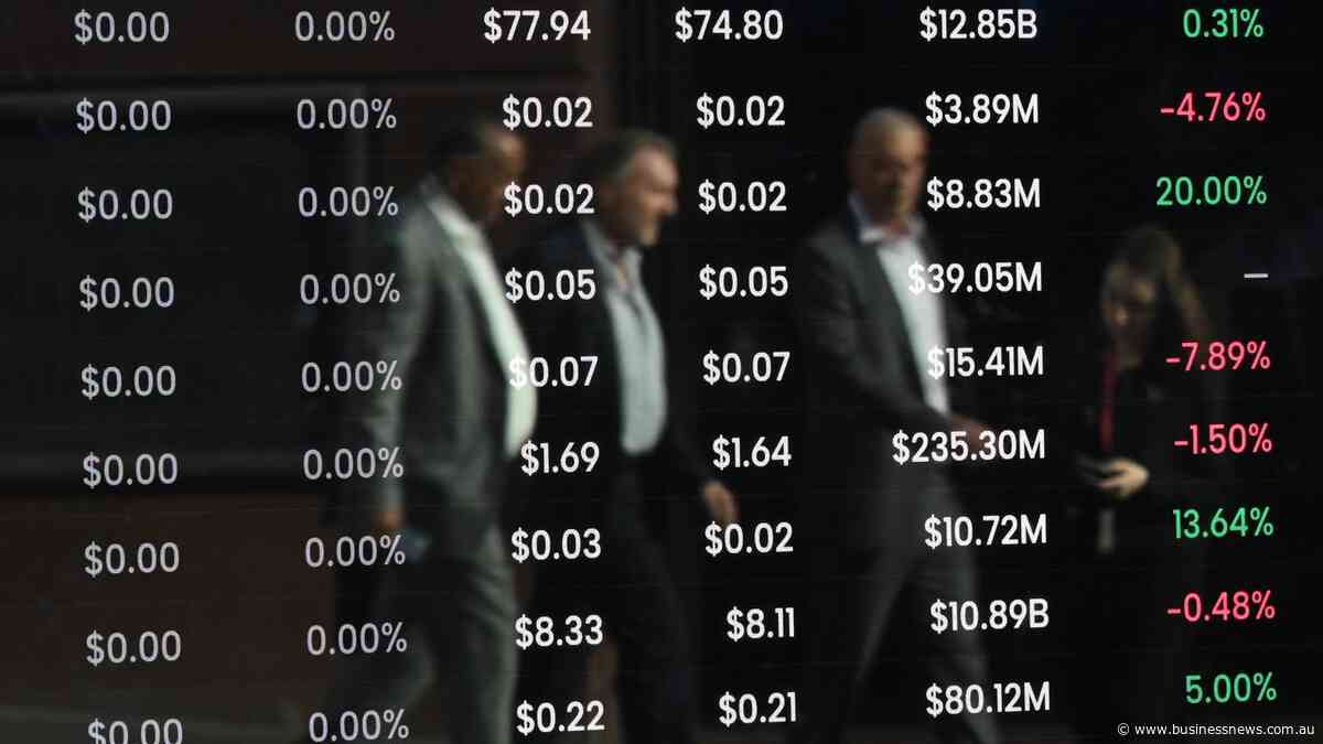 Australian shares rally as traders bet on peace deal