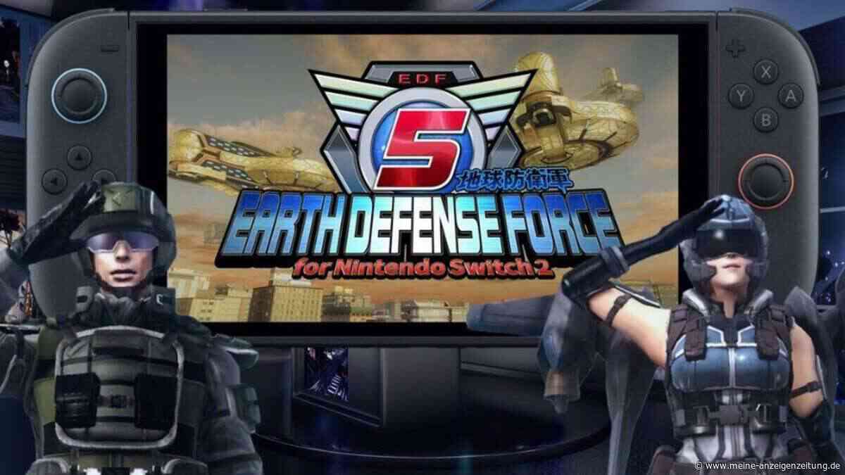 Earth Defense Force: Teil 5 und 6 erscheinen gegen Ende des Jahres für Nintendo Switch 2
