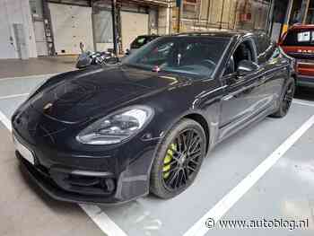 Deze Panamera is gevandaliseerd én in beslag genomen