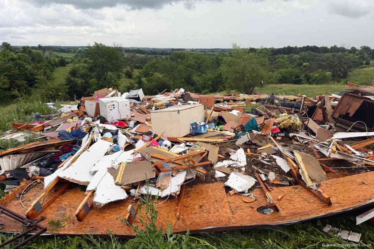 Tornadoes struck communities near Chicago as millions faced severe weather threats across the Midwest and East Coast