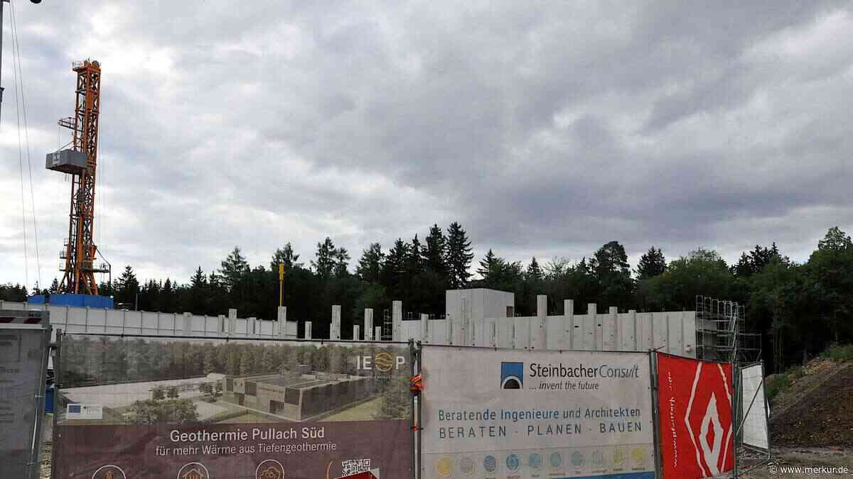 IEP bohrt für 80 Millionen: Pullach holt 120 Grad heißes Wasser aus der Tiefe