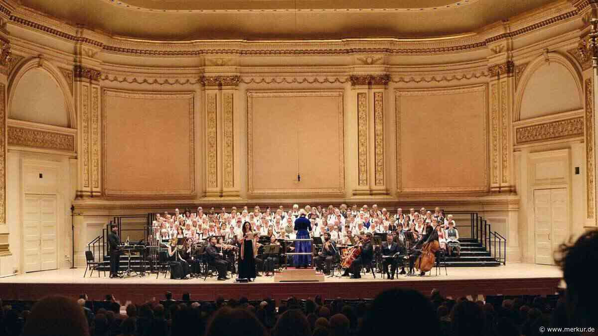 „Unfassbar schön“, aber politisch schwierig: Iffeldorferin Andrea Fessmann über ihr Konzert in der Carnegie Hall in New York