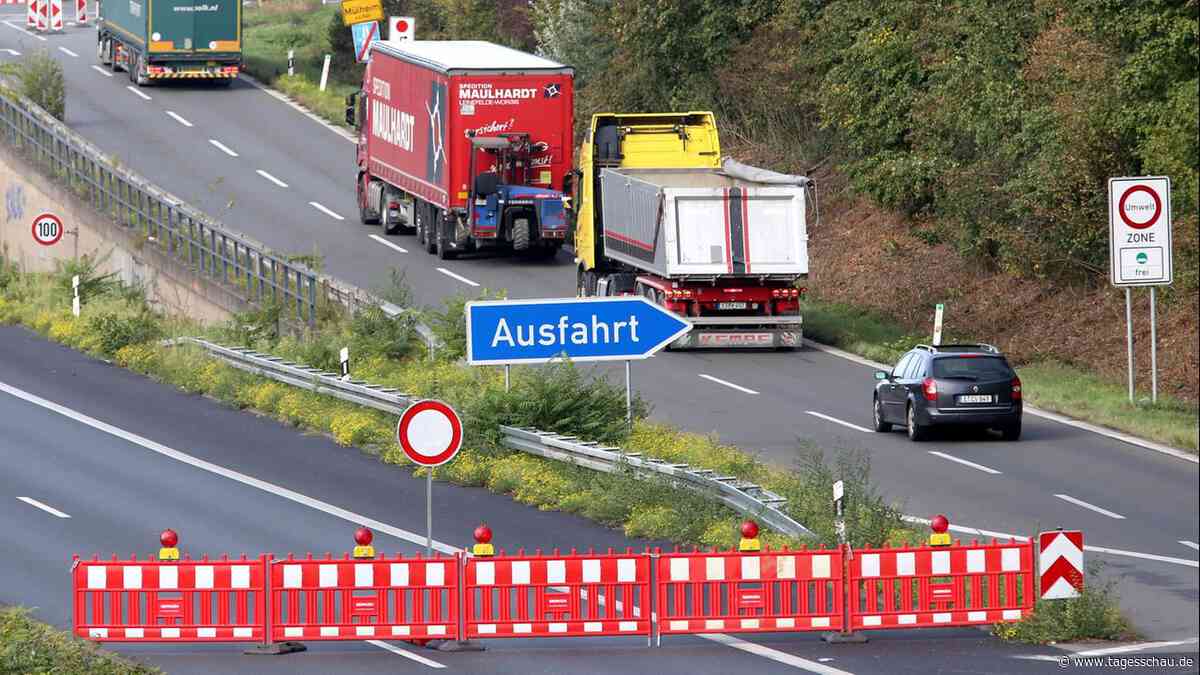 A40 in Mülheim - Zehn Tage Vollsperrung im Ruhrgebiet