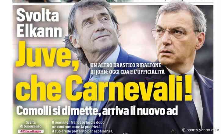 Today’s Papers – New Juventus revolution, Italy’s World Cup regret