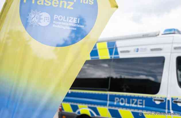 POL-RE: Bottrop: "PräsenzPlus" - Polizei setzt auf Sichtbarkeit und Bürgernähe