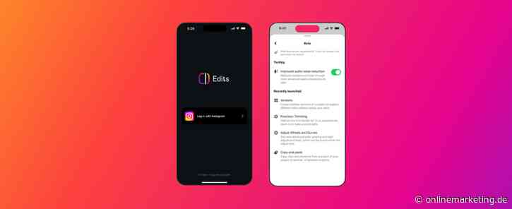 Edits erhält KI-Assistant, Desktopversion und neue Creator Features