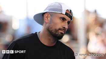 Kyrgios' return to action ends in second round