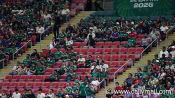 World Cup embarrassment as hundreds of seats are left empty for South Korea-Czechia... despite FIFA boasting of 'unprecedented' demand