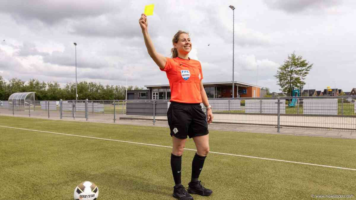 Lizzy (36) is FIFA-scheidsrechter: ’Ik werk ook als pensioenadviseur om de vaste lasten te kunnen betalen’