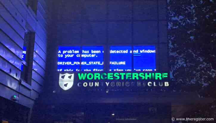 Windows bowls a BSOD at sports fans