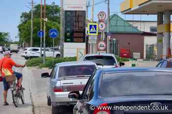 Fuel shortages hit Russian-occupied Crimea as Kyiv steps up drone attacks