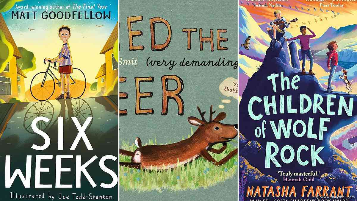 Scallywags and Loch-side schools in this month's book's for children: FRED THE (VERY DEMANDING) DEER by Pépé Smit, THE CHILDREN OF WOLF ROCK by Natasha Farrant, SIX WEEKS by Matt Goodfellow Illustrated by Joe Todd-Stanton
