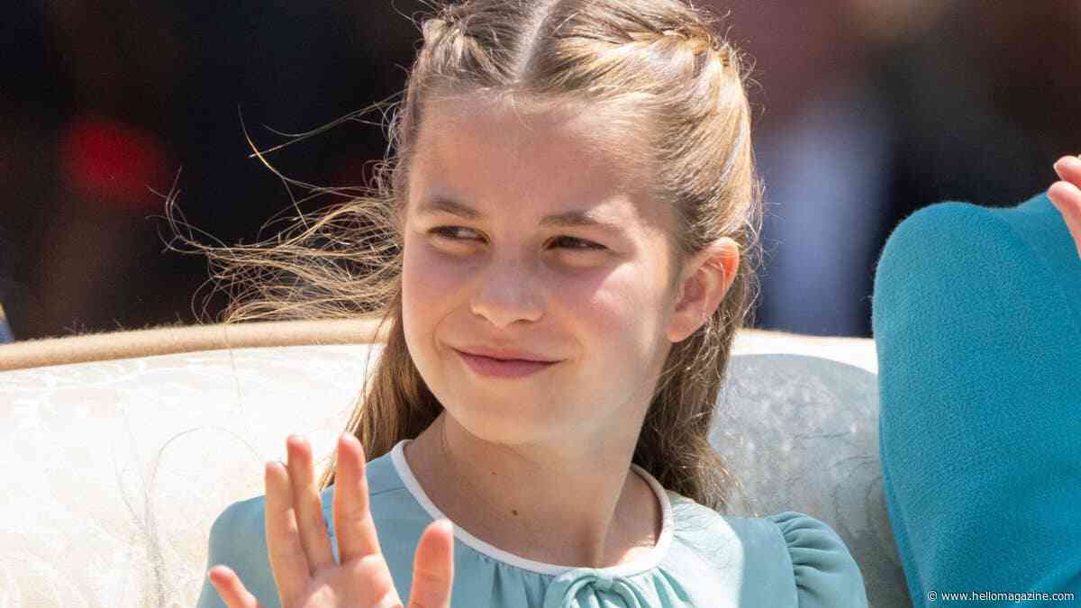 Princess Charlotte looks eerily similar to 'granny' Princess Diana in adorable Trooping moment