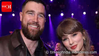 Travis Kelce joins Taylor Swift for Songwriters Hall honor